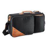 GARD 5-ECSK Elite Triple Trumpet Gig Bag - Black Cordura with Leather Trim
