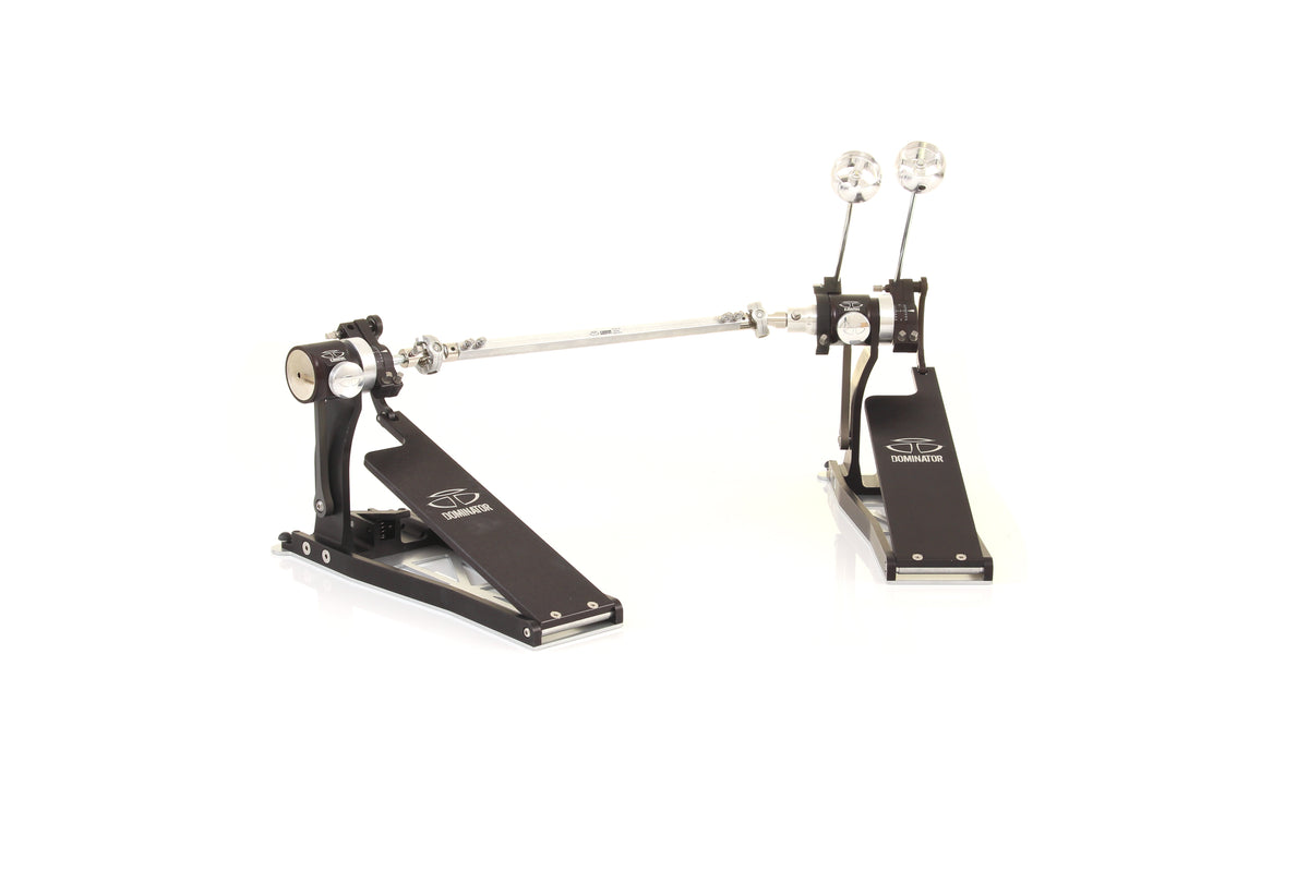 trick drum pedals DOM2 Dominator Double Bass Pedal Fahrrad in Gummersbach Lernen Select Color:Doe Manufactured from aerospace materials