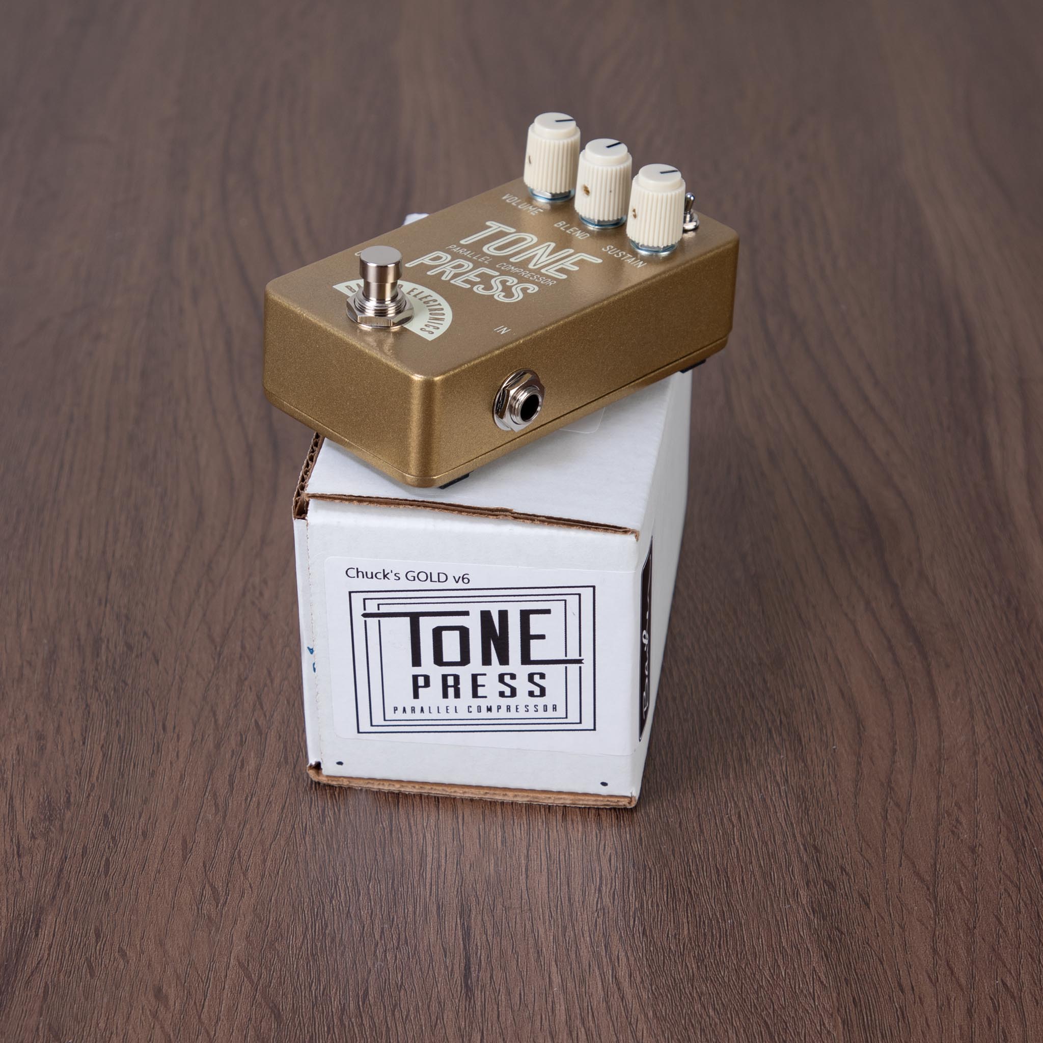 Barber Electronics Tone Press V6 Compressor Guitar Effects Pedal