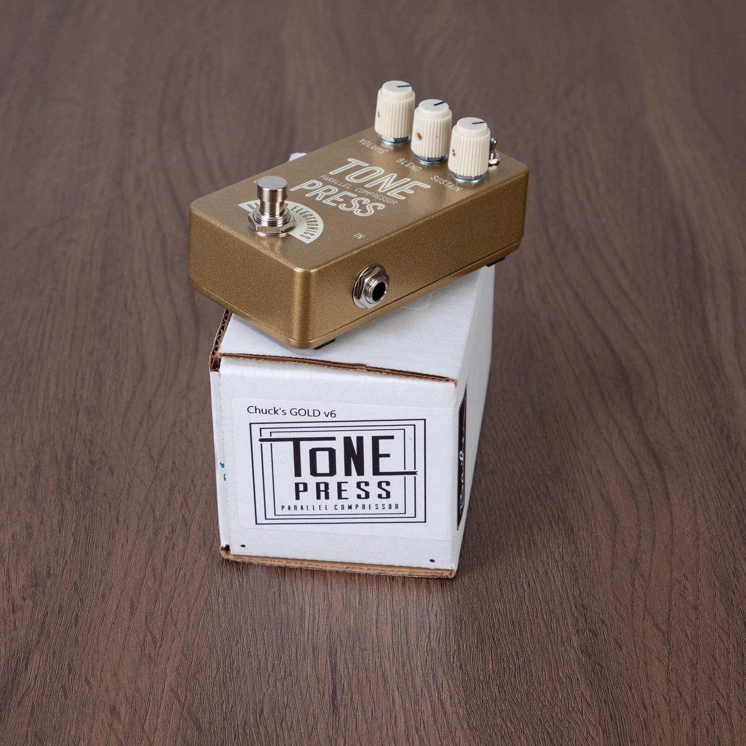 Barber Electronics Tone Press V6 Compressor Guitar Effects Pedal
