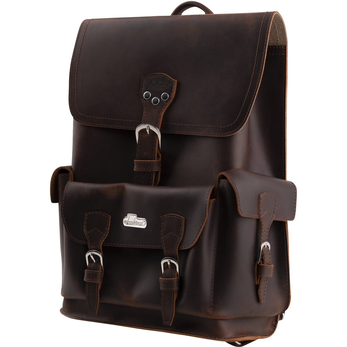 Jackson Limited Edition Leather Backpack - Brown