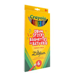 Zildjian x Crayola Pack Kids Drumsticks Set - Multicolored
