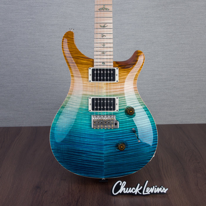 PRS Wood Library Custom 24 Electric Guitar - Private Stock Beach Fade Finish - CHUCKSCLUSIVE - #240383986