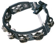 LP LP160 Cyclops Jingle Tambourine, Steel/ Black/Mountable