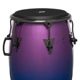 Latin Percussion 11.75-Inch Tony Succar Signature Conga - Rainbow with Black Nickel-Hardware