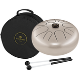 Meinl 12" Steel Tongue Drum, G Minor - Pearl Gray
