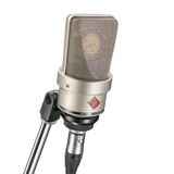 Neumann TLM 103 Large Diaphragm Condenser Microphone W/ SG 2 Mount & Wooden Box - Nickel - New