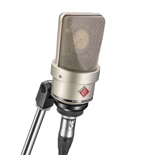 Neumann TLM 103 Large Diaphragm Condenser Microphone W/ SG 2 Mount & Wooden Box - Nickel - New