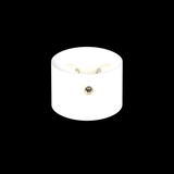 Barefoot Buttons V1 Tall Boy Footswitch Button, White - For Common 3PDT Switches