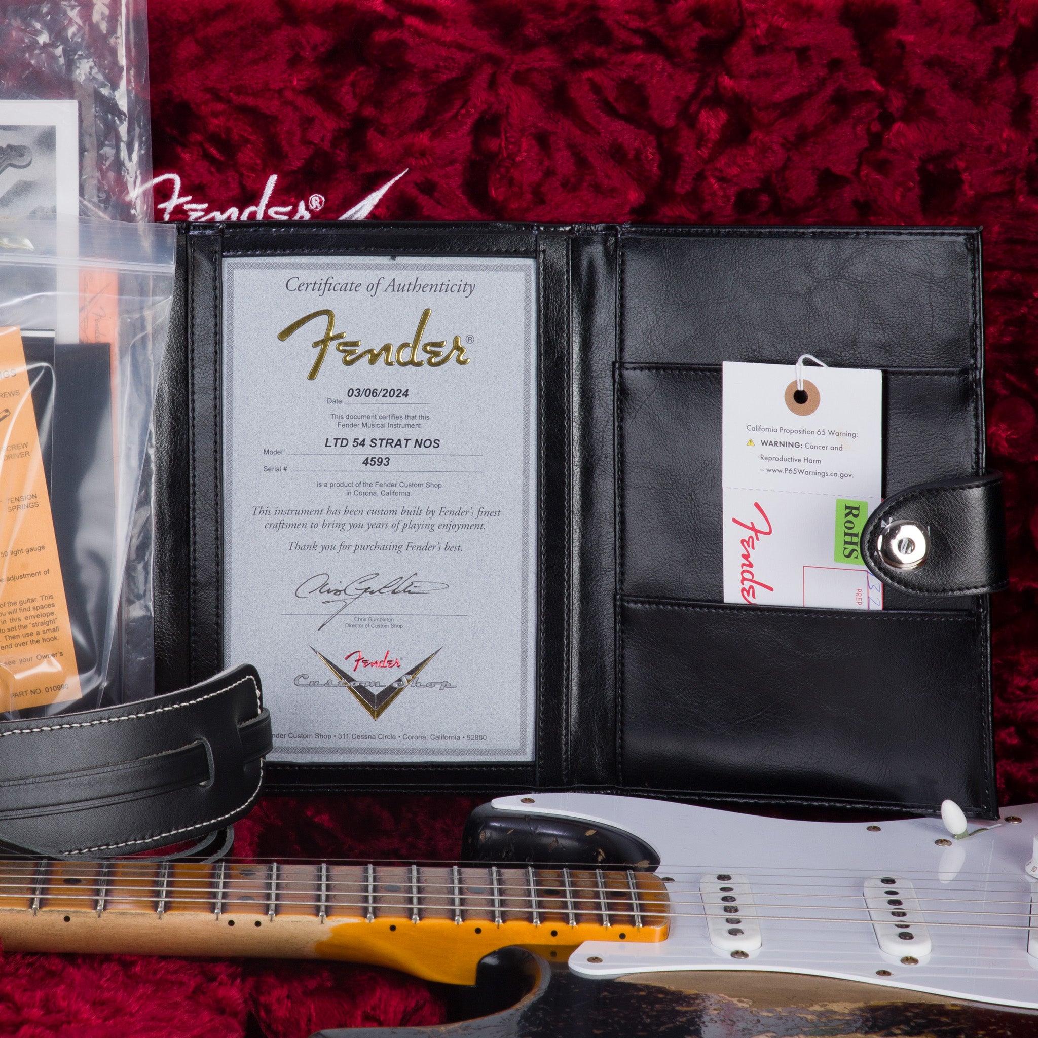 Fender Custom Shop 70th Anniversary Stratocaster NOS Electric