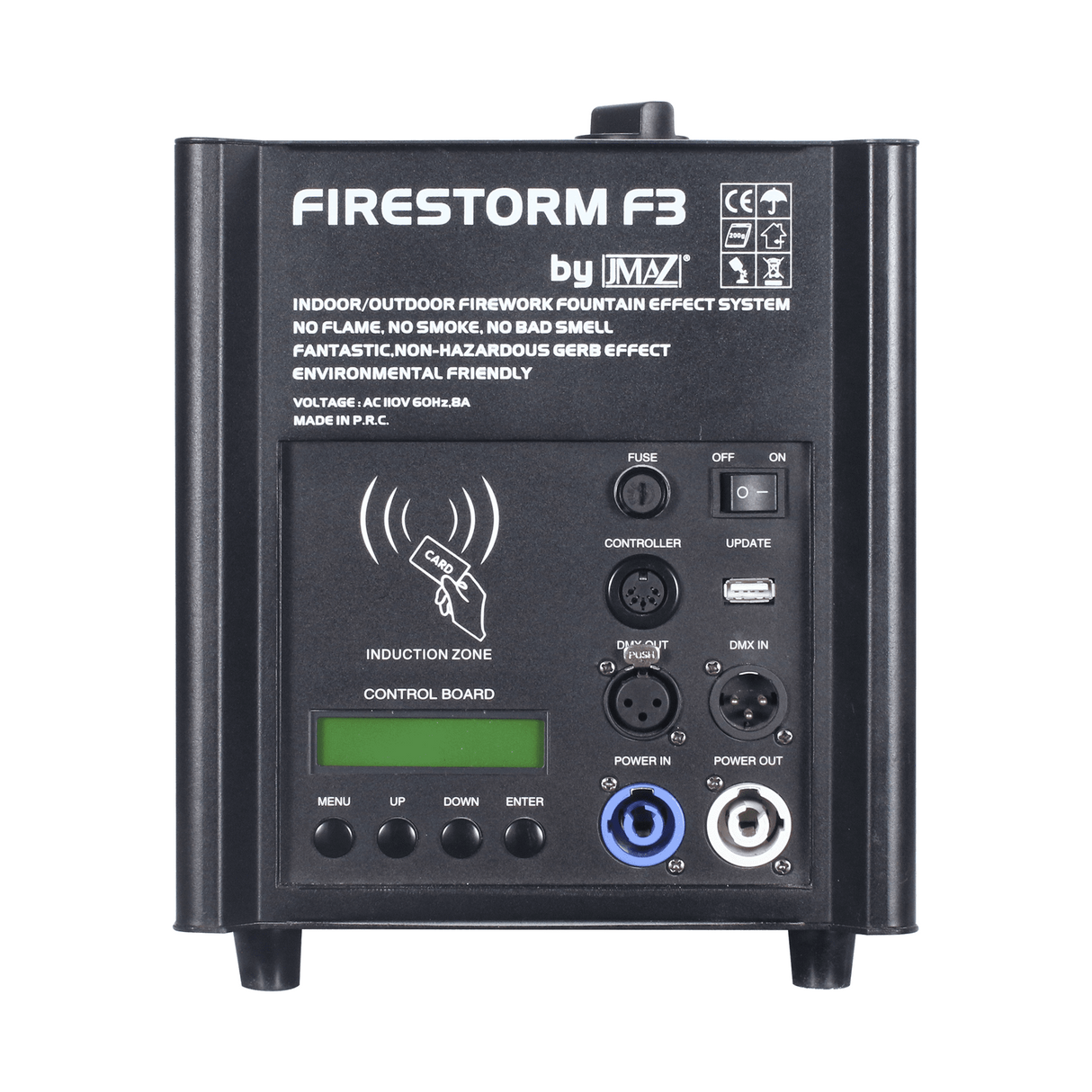 JMAZ Firestorm F3 500-Watt Cold Spark Machine - 2-Pack