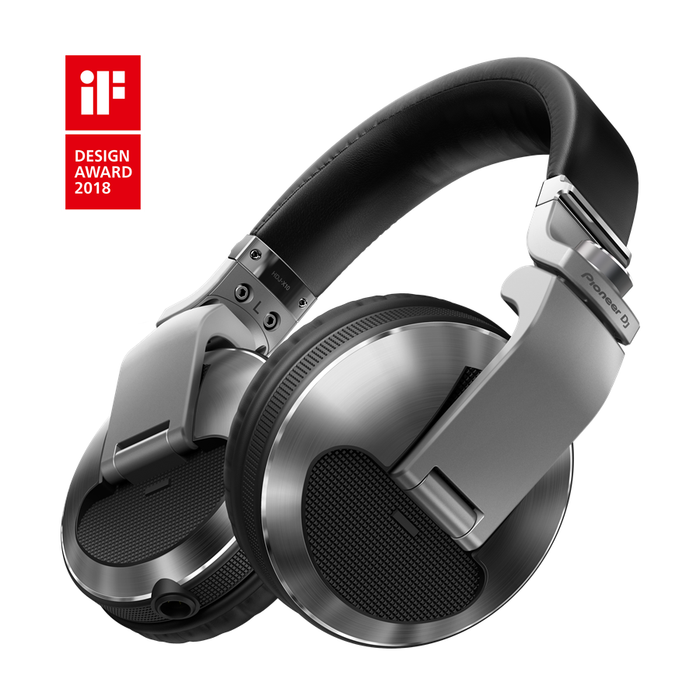 Pioneer DJ HDJ-X10-S Over-Ear Pro Headphones - Silver - Mint, Open Box