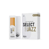 D'Addario ORSF10ASX3H Organic Select 10-Pack Jazz Alto Saxophone Reeds - 3 Hard