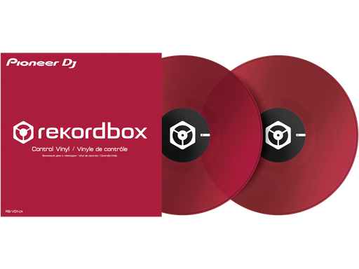 Pioneer DJ RB-VD1-CR 2 Control Vinyl - Clear Red