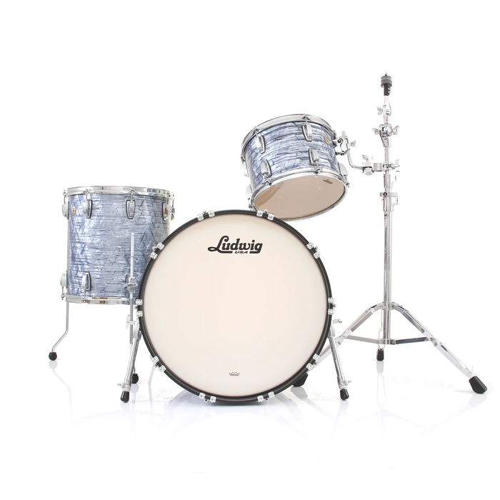 Ludwig Classic Maple Fab 3-Piece Shell Pack - Sky Blue Pearl