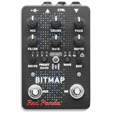 Red Panda Bitmap 2 Reduction And Modulation Guitar Effects Pedal