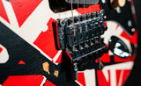 EVH Striped Series Frankie Relic Electric Guitar - Red with Black Stripes - New