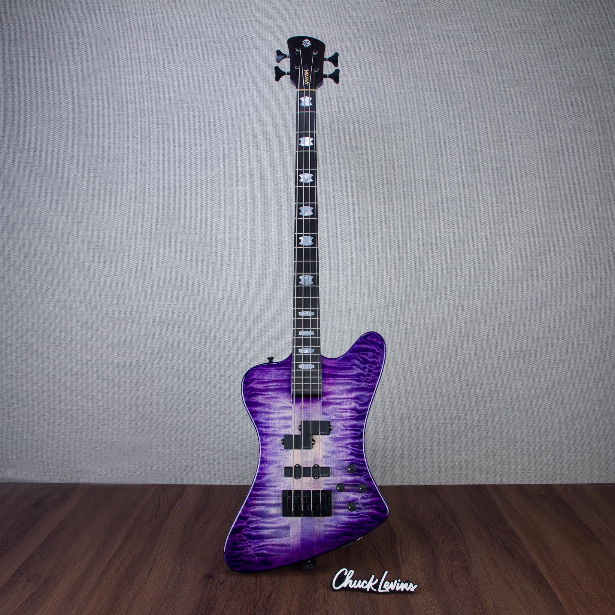 Spector NS-2X Electric Bass Guitar - Rain Glow - CHUCKSCLUSIVE