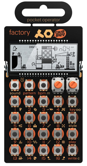 Teenage Engineering PO-16 Factory Pocket Operator Synthesizer