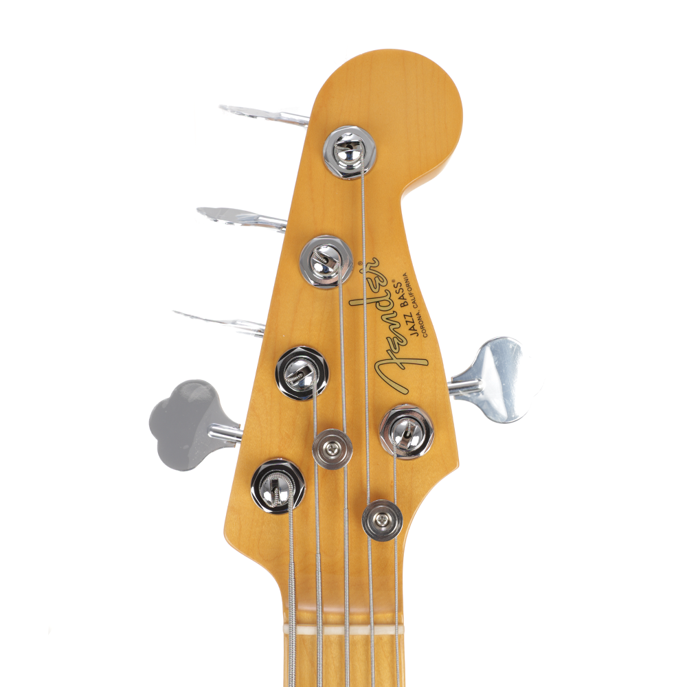 Fender American Pro II 5-String Jazz Bass - Mystic Surf Green with Maple Fretboard - Mint, Open Box