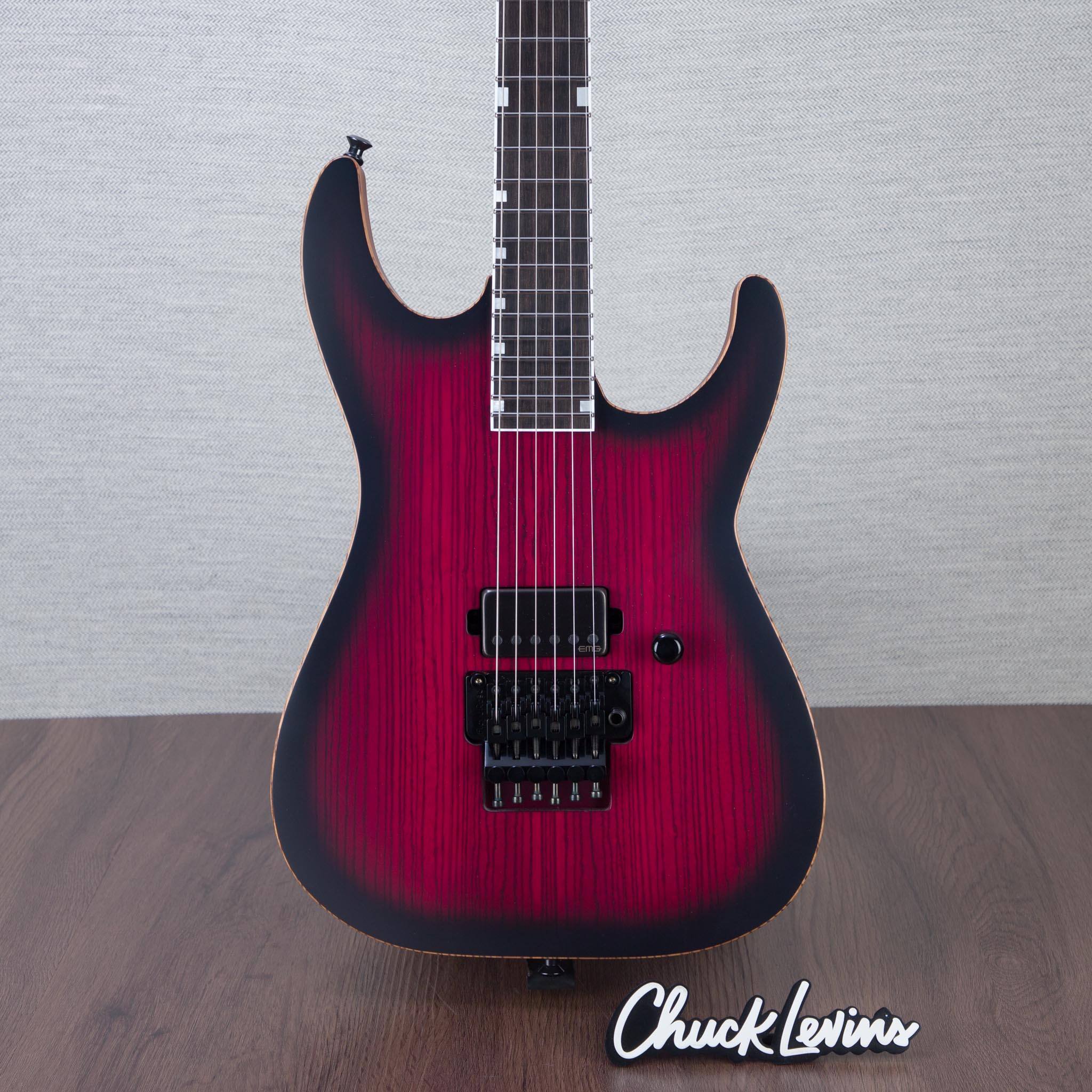 ESP USA M-I DX Electric Guitar - See Thru Black Cherry Sunburst