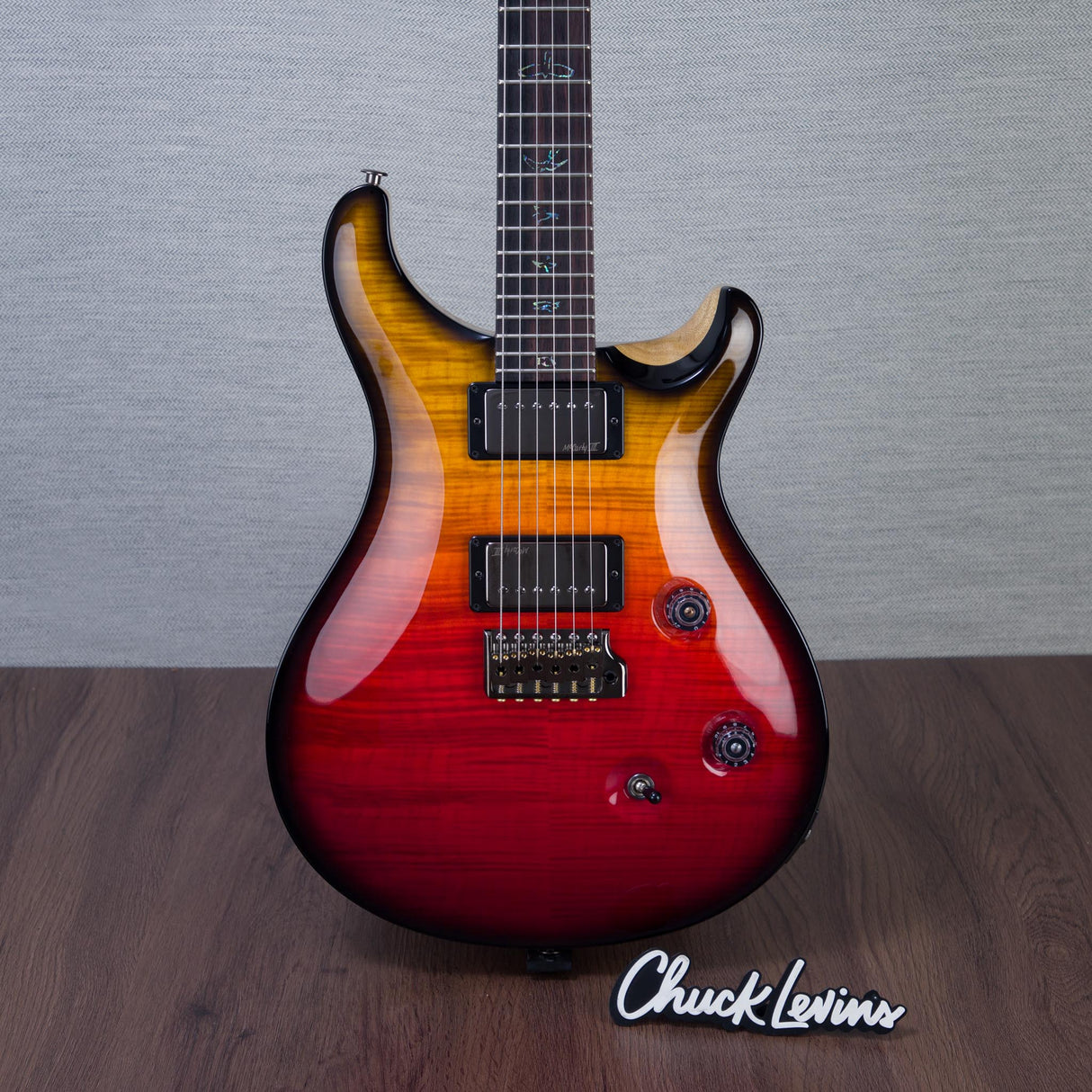 PRS Custom 24 10-Top Maple/Korina Sprayer's Choice Electric Guitar - Rocoto Burst - #0419195