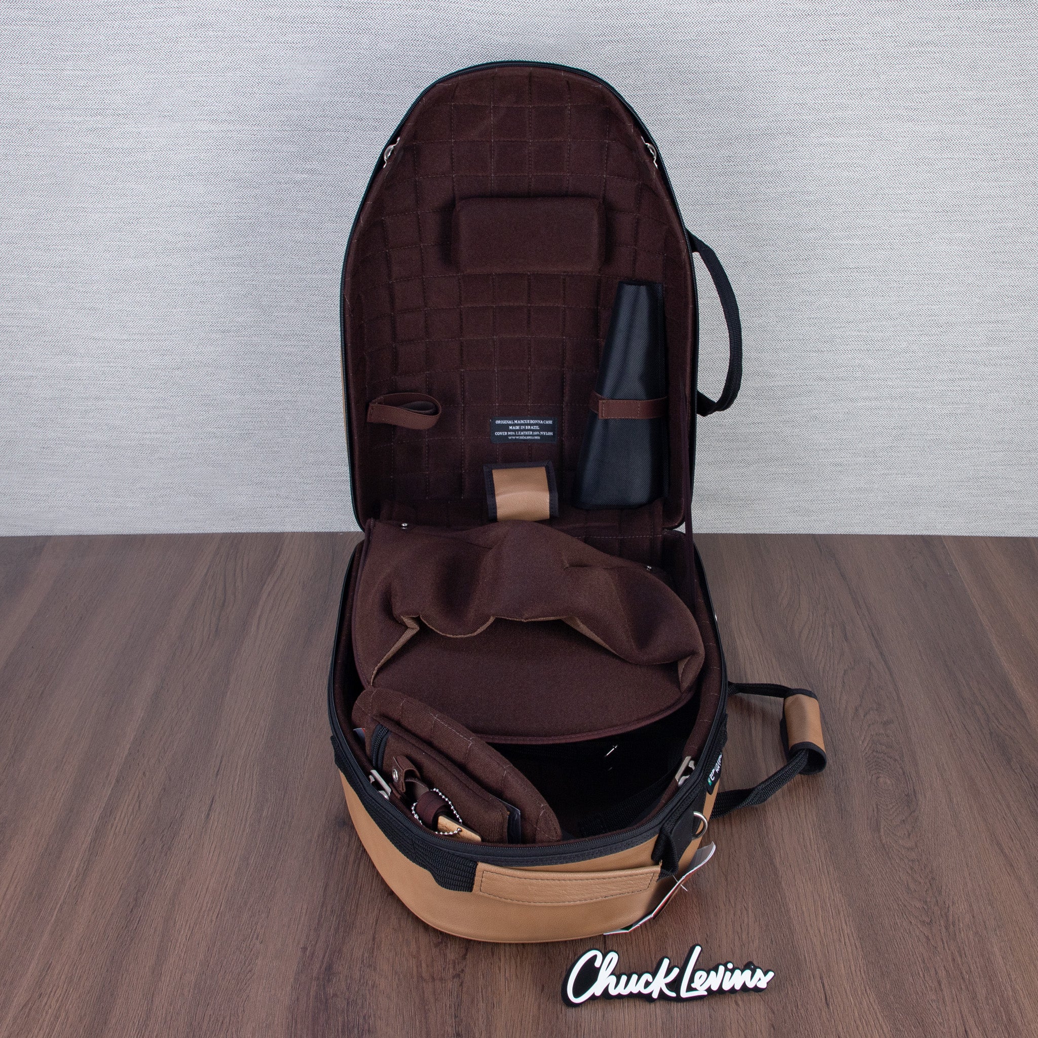 Marcus Bonna Baby 2 Standard Size French Horn Case - Light Brown