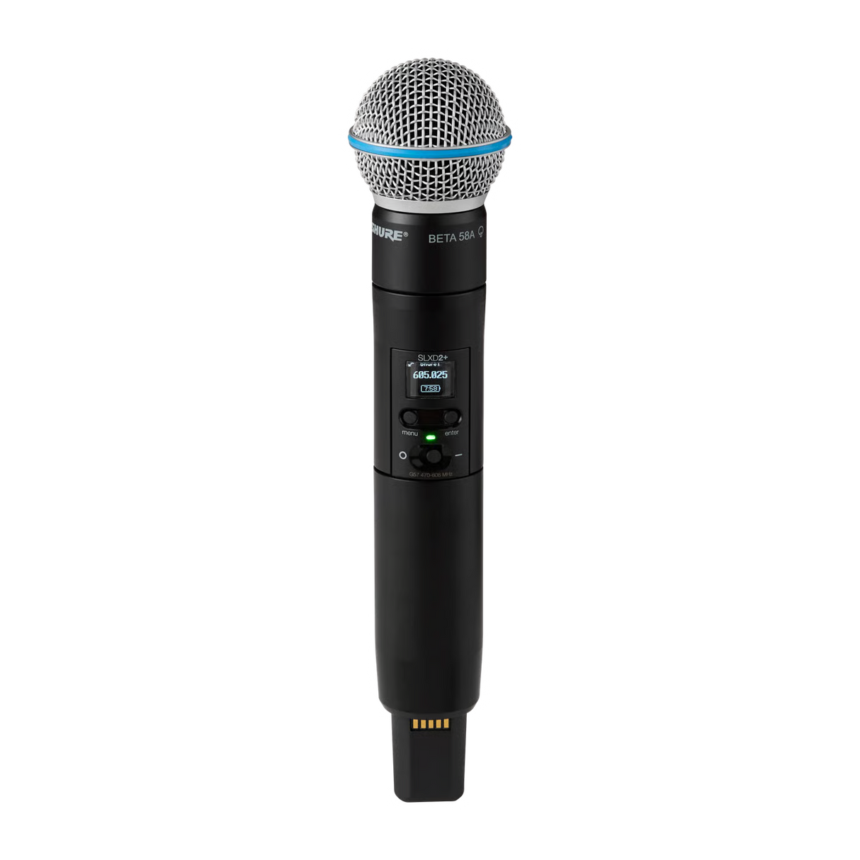 Shure SLXD24D+/B58 Digital Wireless Handheld System - G57 Band