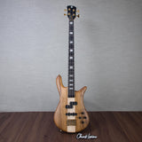 Spector Euro 4 LT Solid Korina Wings Electric Bass Guitar - Natural Satin - CHUCKSCLUSIVE - #NB22944