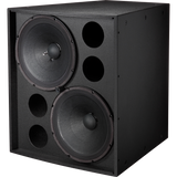 Electro-Voice EVF-2151D Dual 15" Front-Loaded Install Subwoofer - EVCoat