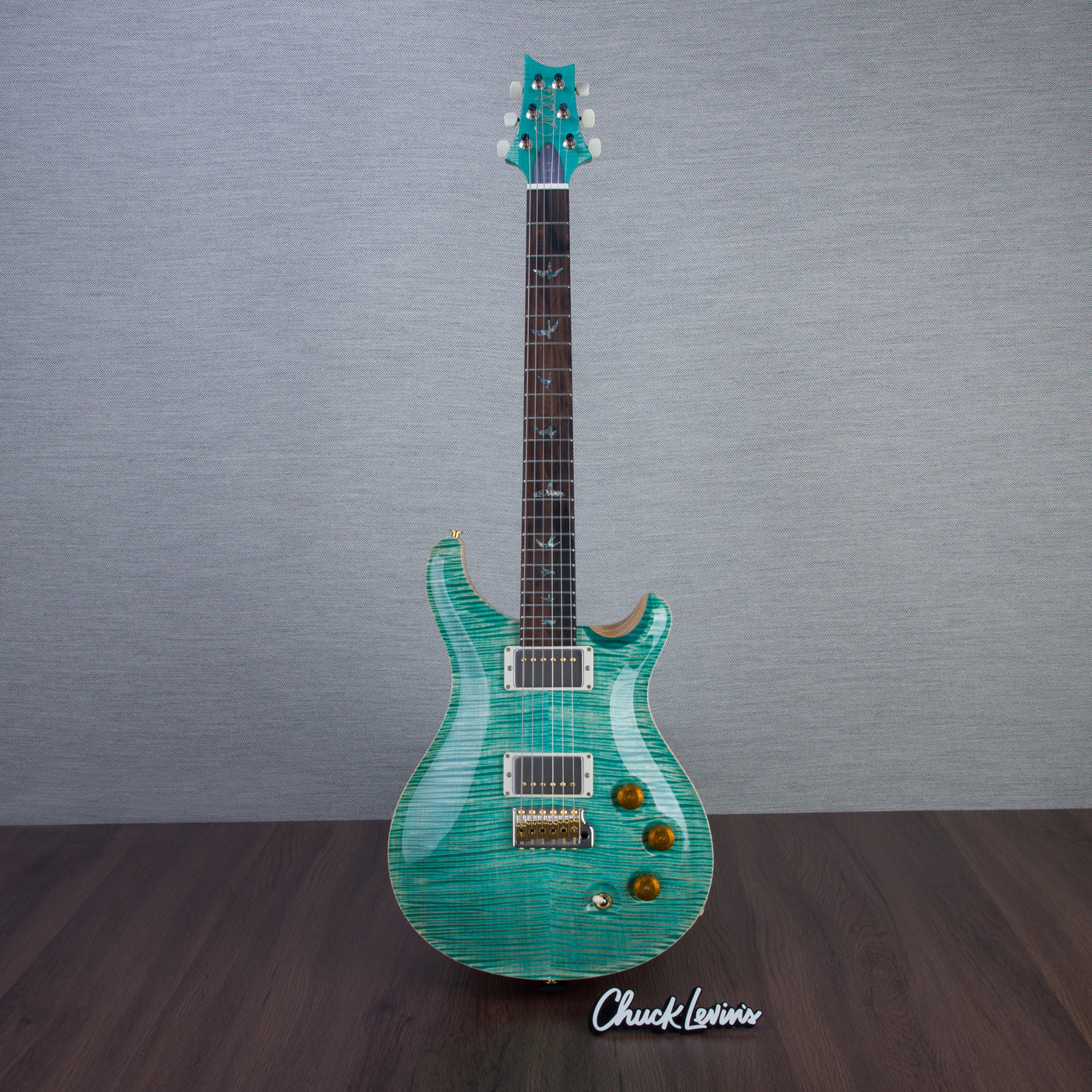 PRS Wood Library DGT Electric Guitar - Private Stock Bahamian Blue Finish - CHUCKSCLUSIVE - #240385597 - 2024