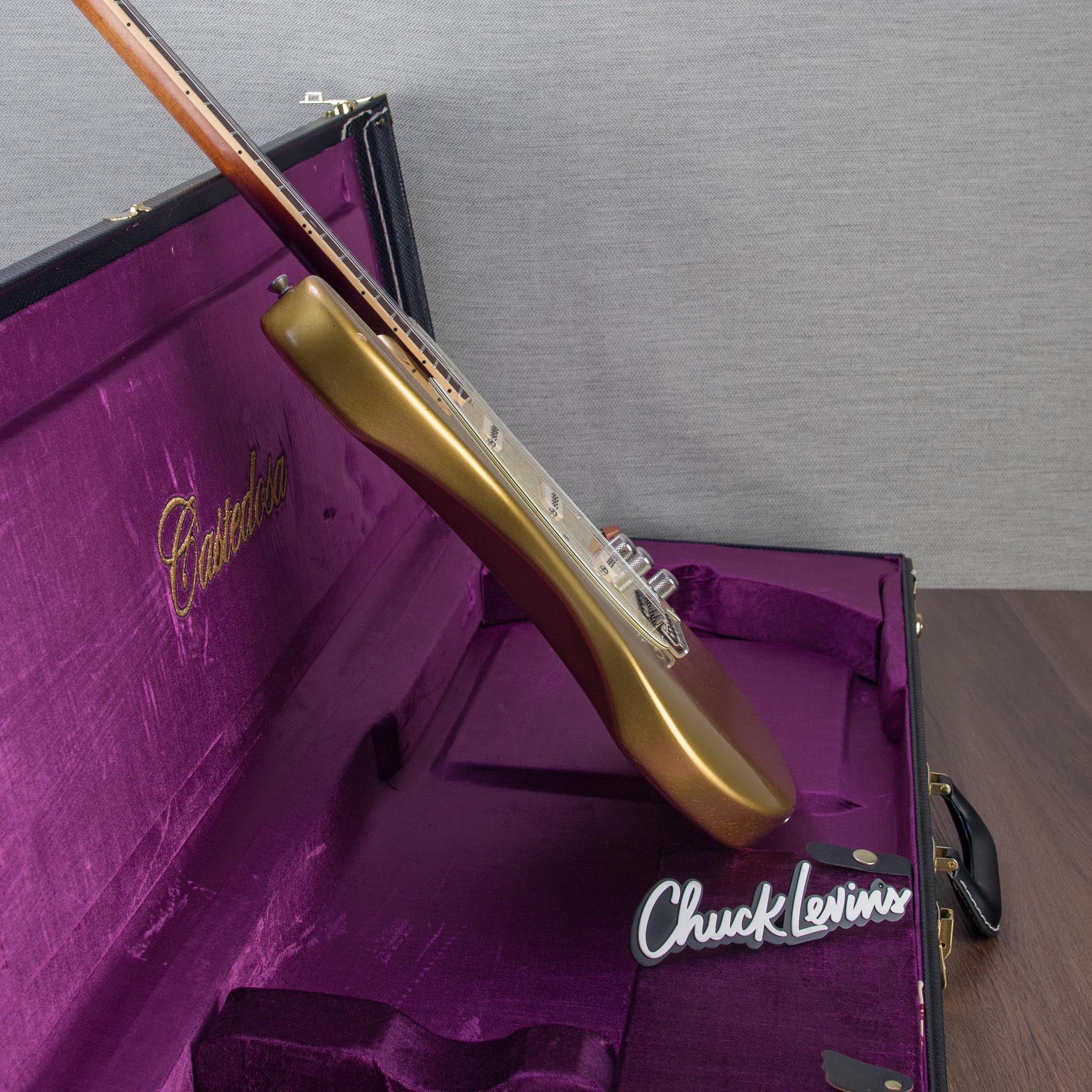 Castedosa ABI Electric Guitar - Aztec Gold - #318 – Chuck Levin's