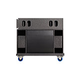 BASSBOSS Sublim8 Column PA Speaker wIth 18-inch Sub -Black