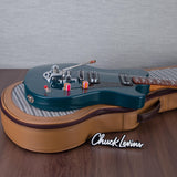Powers Electric A-Type Electric Guitar - Fjord Green - #B253
