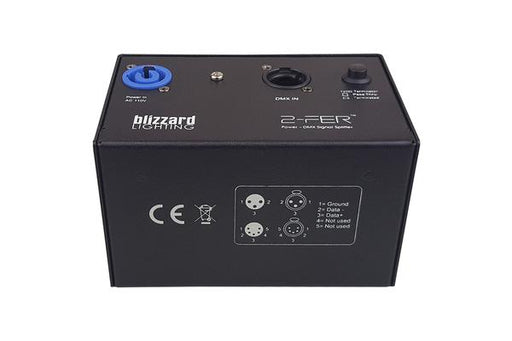 Blizzard 2-Fer 3-Pin DMX Signal Splitter - Mint, Open Box