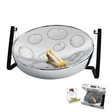 Jumbie Jam Table Top Steel Drum Kit - Chrome Pan
