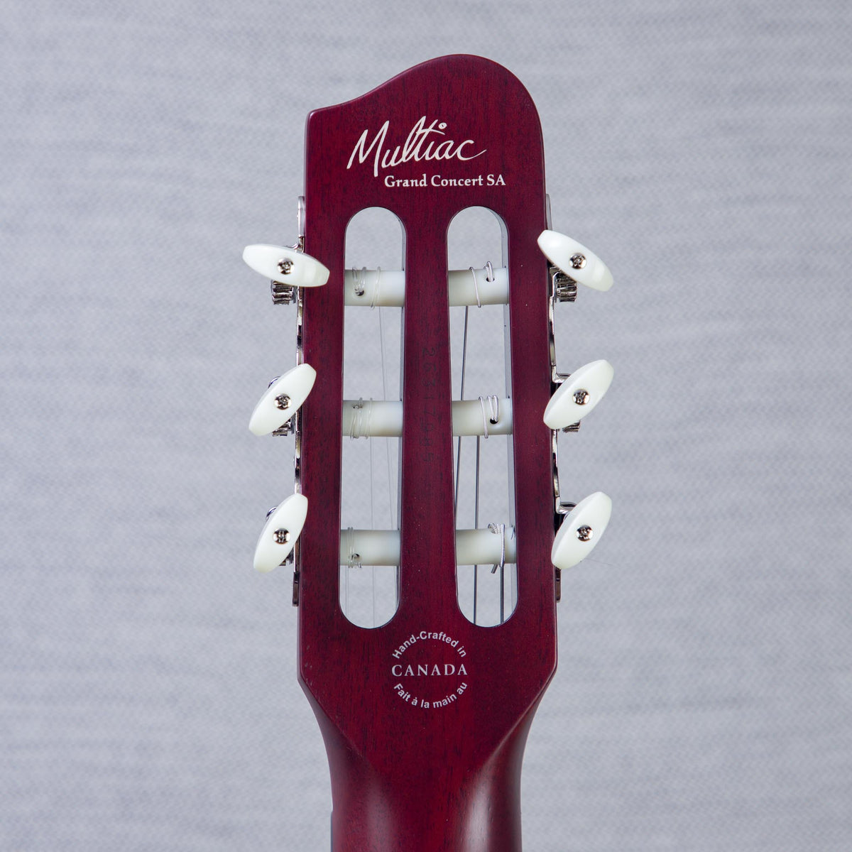 Godin MultiAc Grand Concert SA Nylon String Acoustic-Electric Guitar - Trans Black - CHUCKSCLUSIVE - #26317985