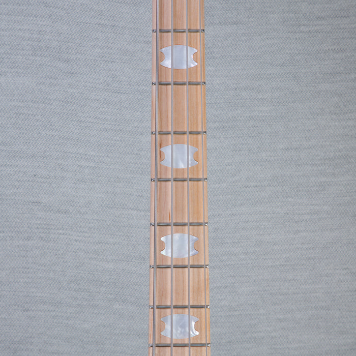 Spector Euro4 LT Bass Guitar - Exotic Poplar Burl Blue Fade - CHUCKSCLUSIVE - #]C121SN 21047 - Display Model