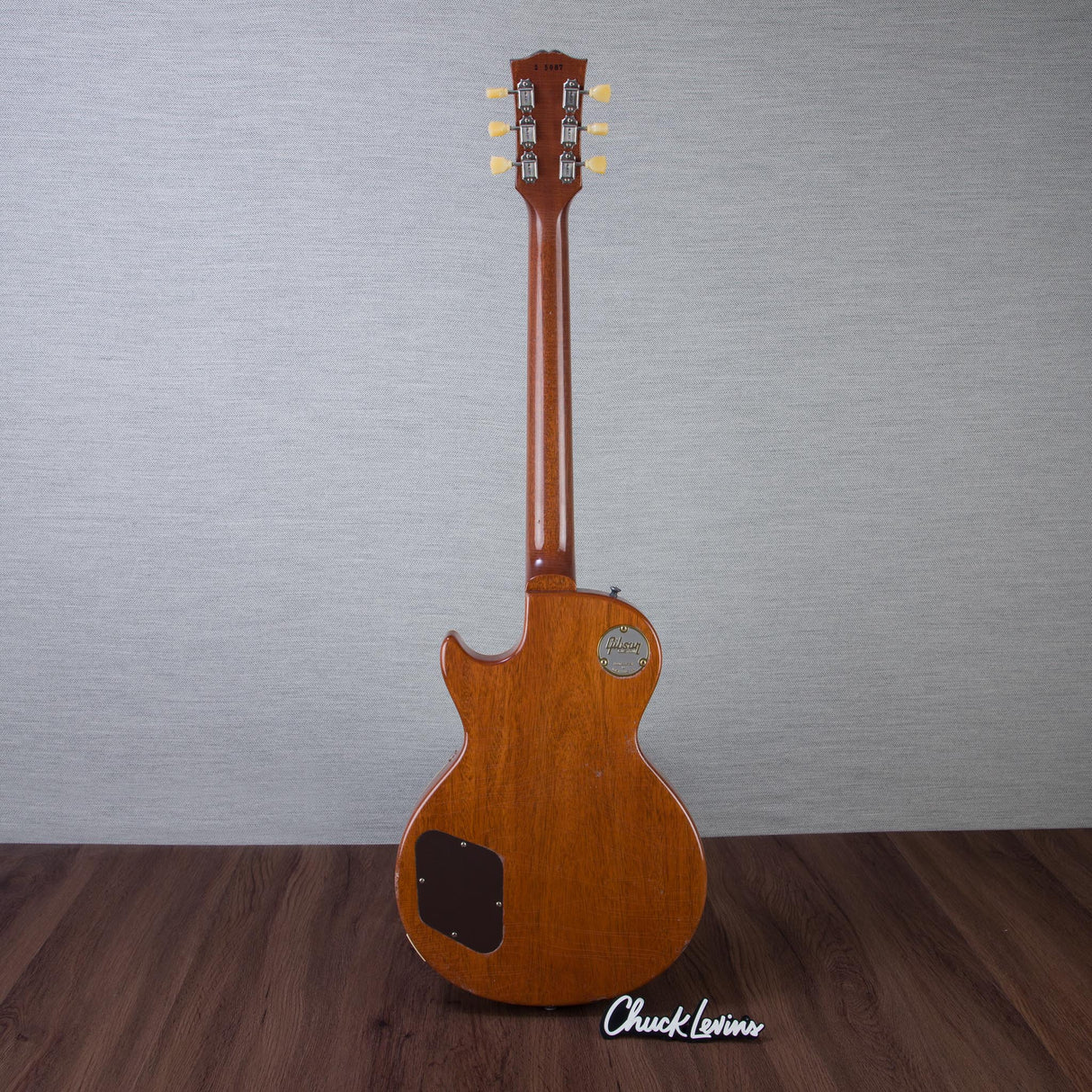 Gibson Custom 1955 NAMM Show Commemorative Edition Les Paul Electric Guitar - Samoa Beige - #55087