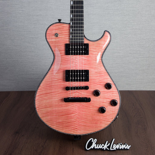 Knaggs Steve Stevens SSC Electric Guitar - Light Pink/Onyx - #397