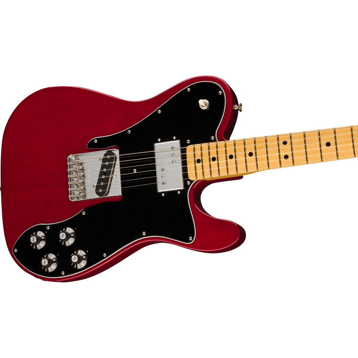 Fender American Vintage II 1977 Telecaster Custom Electric Guitar - Maple Fingerboard, Wine - Mint, Open Box