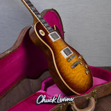 Gibson Custom Shop 1959 Les Paul Standard Reissue 5A Quilt Maple Top Electric Guitar - Faded Tobacco Sunburst - #960184