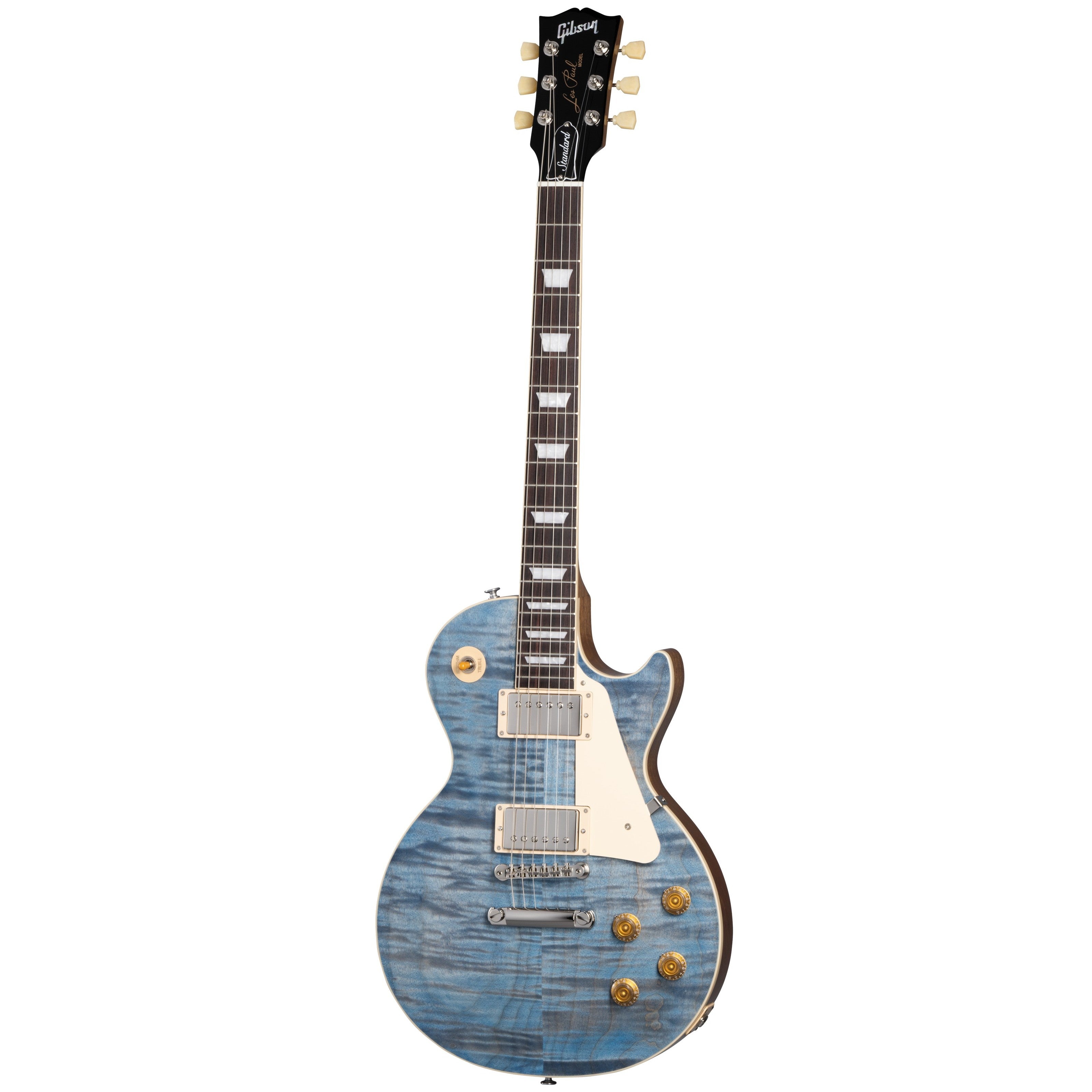 ギター Gibson Les Paul Standard50s Ocean Blue Gibson Les Paul Standard '50s Figured Top Electric Guitar - Ocean
