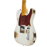 Fender Custom Shop 1950 Esquire Heavy Relic Guitar - Aged Olympic White - CHUCKSCLUSIVE - #R118653