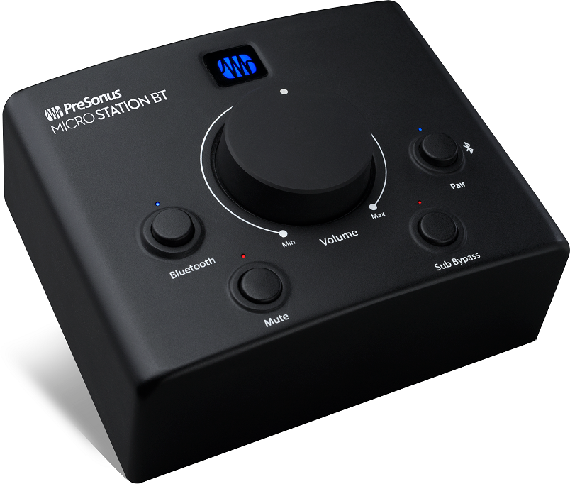 Presonus MicroStation BT 2.1 Monitor Control w/Bluetooth Connectivity - Mint, Open Box