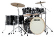 Tama Superstar Classic 7-Piece 22" Shell Pack - Transparent Black Burst - New,Transparent Black Burst