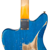 Fender Custom Shop 1962 Jazzmaster Heavy Relic - Sapphire Blue Transparent - CHUCKSCLUSIVE - #R124970