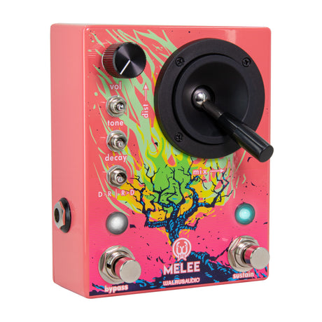 Walrus Audio Melee: Wall of Noise Distortion and Reverb Guitar Pedal - Mint, Open Box
