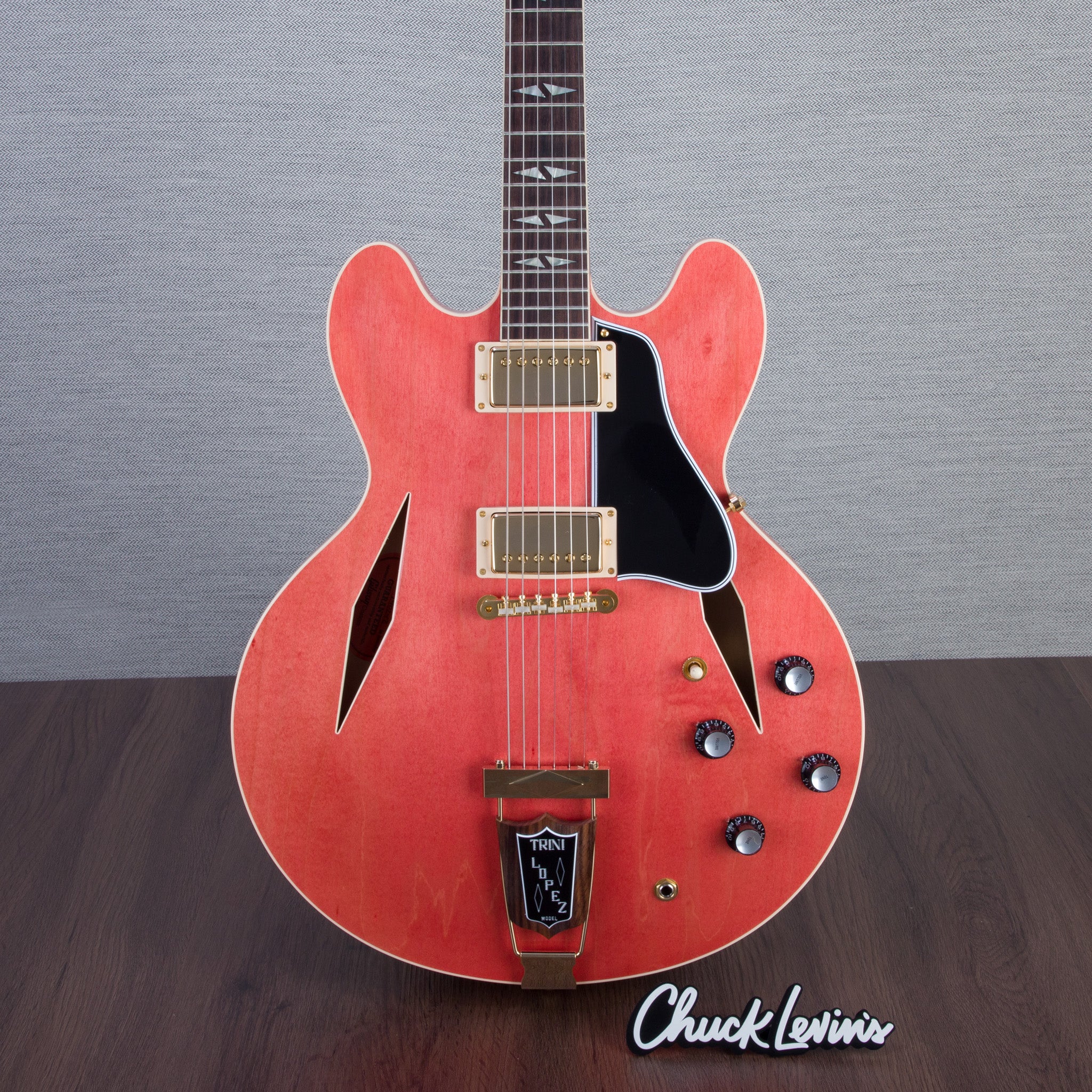 Gibson Custom Shop 1964 Trini Lopez, Gold Hardware - Watermelon