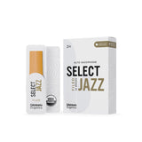 D'Addario ORSF10ASX2H Organic Select 10-Pack Jazz Alto Saxophone Reeds - 2 Hard